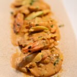 Ravioli Karkalec Avokado